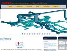 Tablet Screenshot of infasa.com